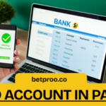 Complete guide to BetPro Account in Pakistan showing login, deposit, and betting interface