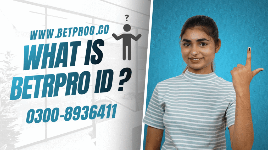 BetPro ID and account screen on a phone
